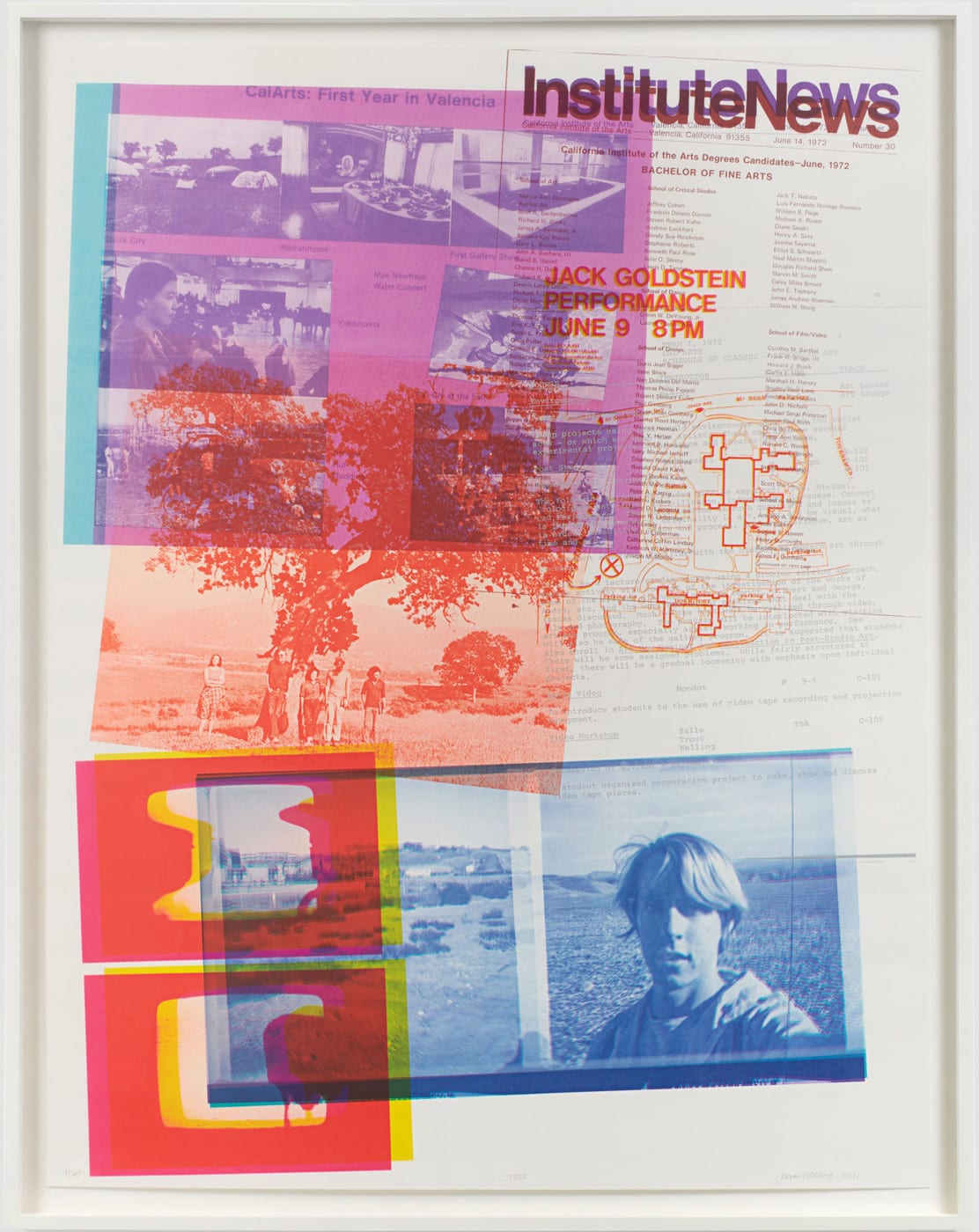 Artwork by James Welling (CalArts ’72 and ’74)