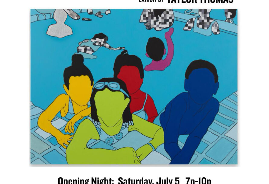 "Colored in the Lines" a solo show by Taylor Thomas