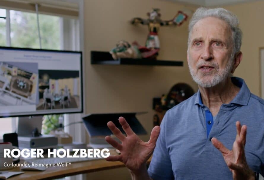 Roger Holzberg discusses the Spiritual Care Center patient experience he designed for the City of Hope