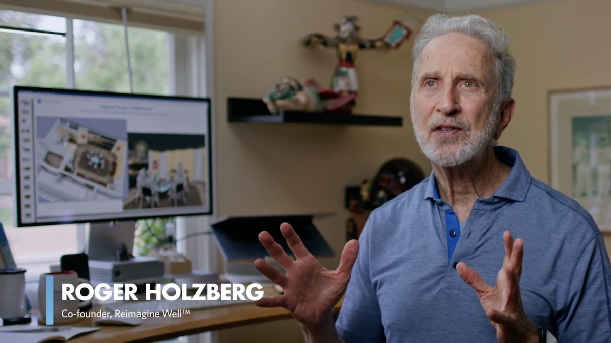 Roger Holzberg discusses the Spiritual Care Center patient experience he designed for the City of Hope